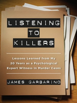 cover image of Listening to Killers